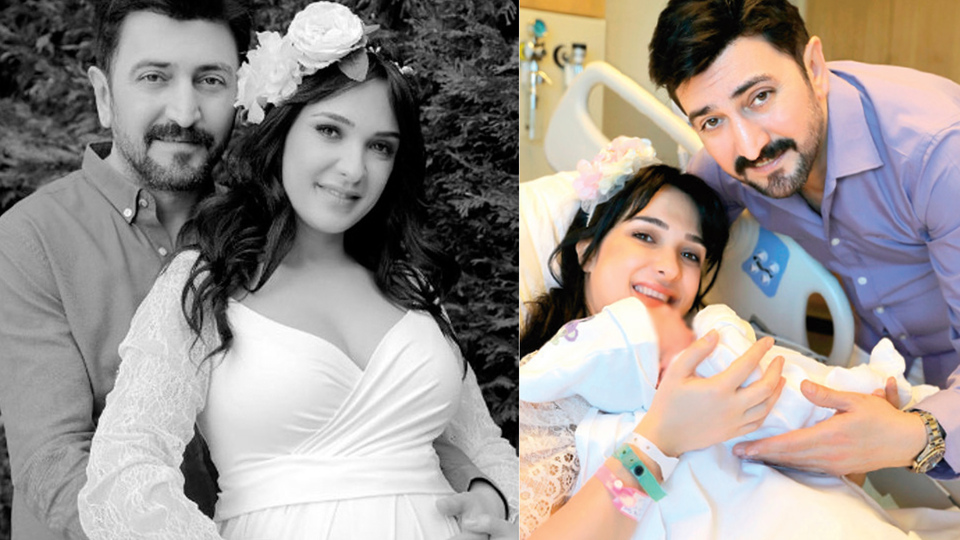 Kızlarıyla ilk fotoğraf