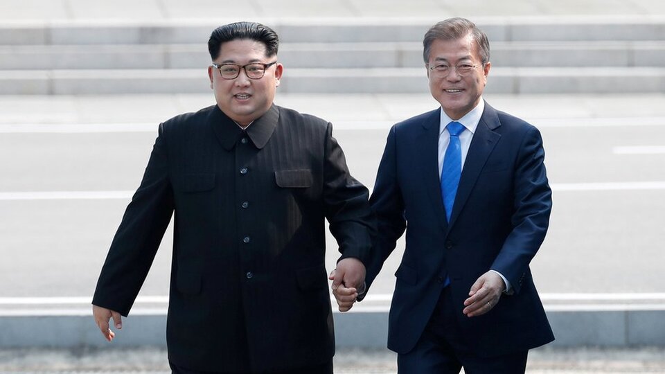 Kuzey Kore ile Güney Kore liderlerinden tarihi zirve
