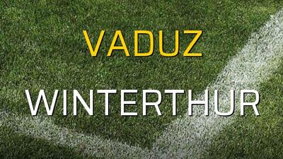 Vaduz - Winterthur maçı ne zaman?