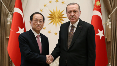 Cumhurbaşkanı Erdoğan'dan tarihi görüşme tweeti