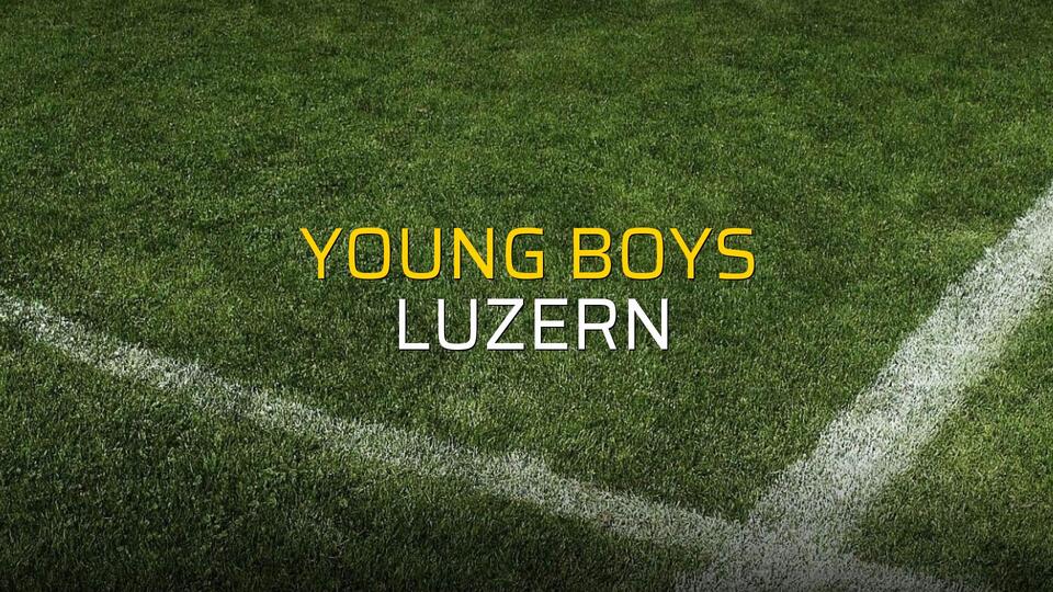 Young Boys - Luzern maç önü