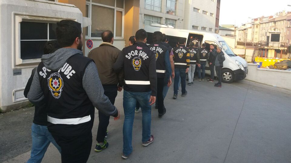 22 derbi şüphelisinden 18'i adli kontrol şartıyla serbest
