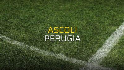 Ascoli - Perugia karşılaşma önü