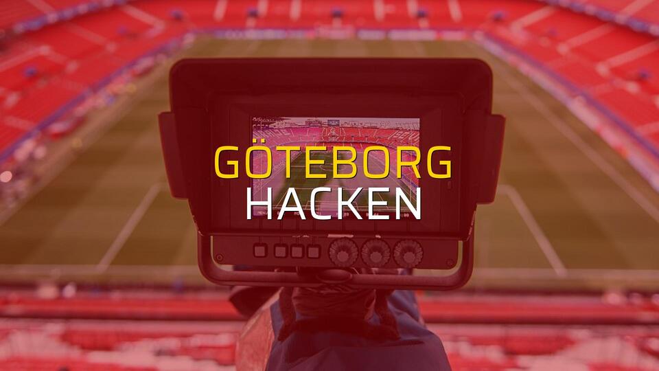Göteborg - Hacken maçı ne zaman?