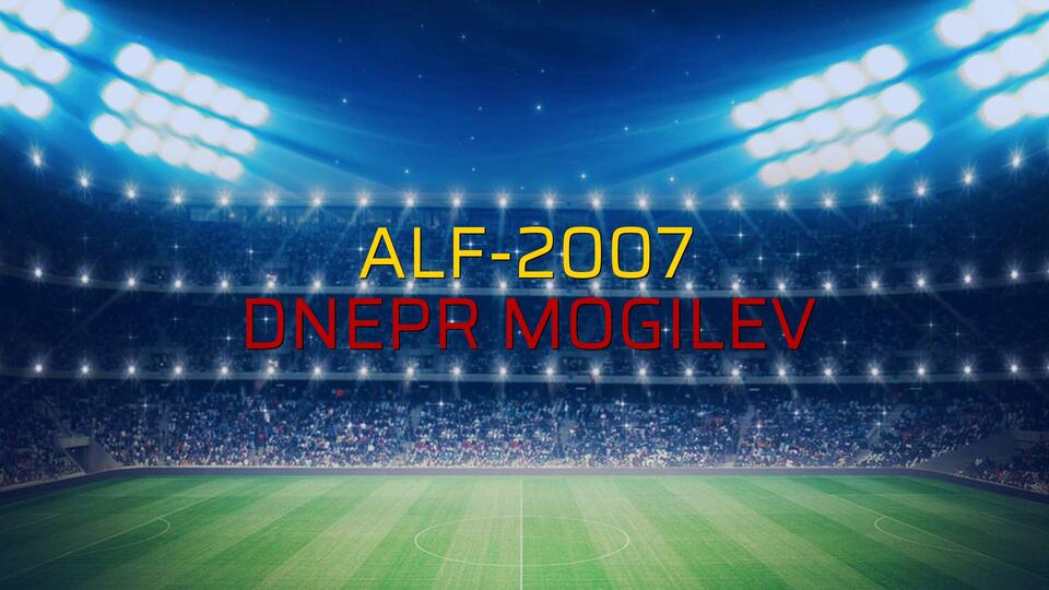 ALF-2007 - Dnepr Mogilev rakamlar