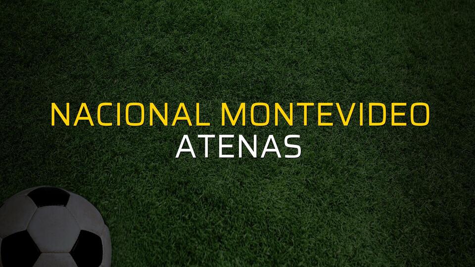 Nacional Montevideo - Atenas maçı öncesi rakamlar