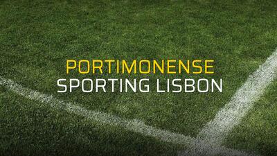 Portimonense - Sporting Lisbon maçı rakamları