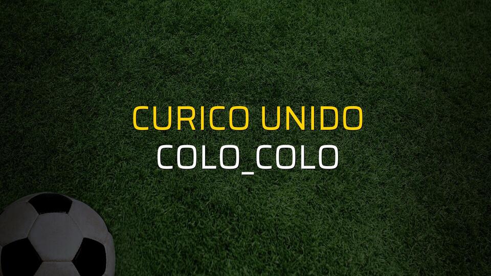 Curico Unido - Colo_Colo sahaya çıkıyor