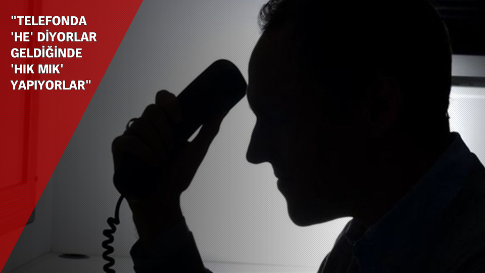 Organize işler telefondan çıktı!