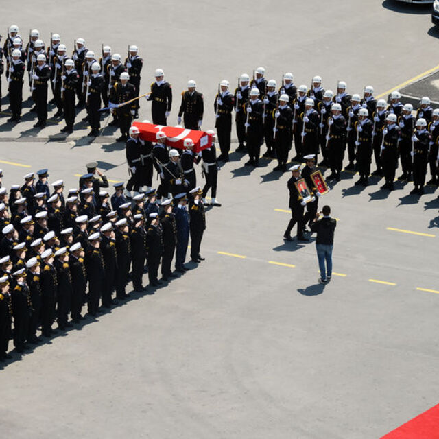 Özden Örnek MİLGEM'le uğurlandı