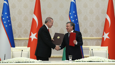 Cumhurbaşkanı Erdoğan: Özbekistan'la uzun bir yolculuğa çıkıyoruz