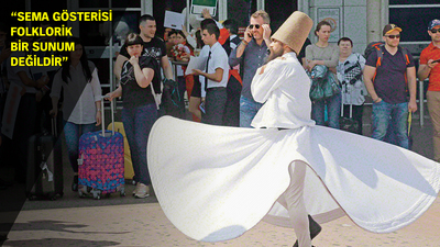 'Turistik' semazene tepki