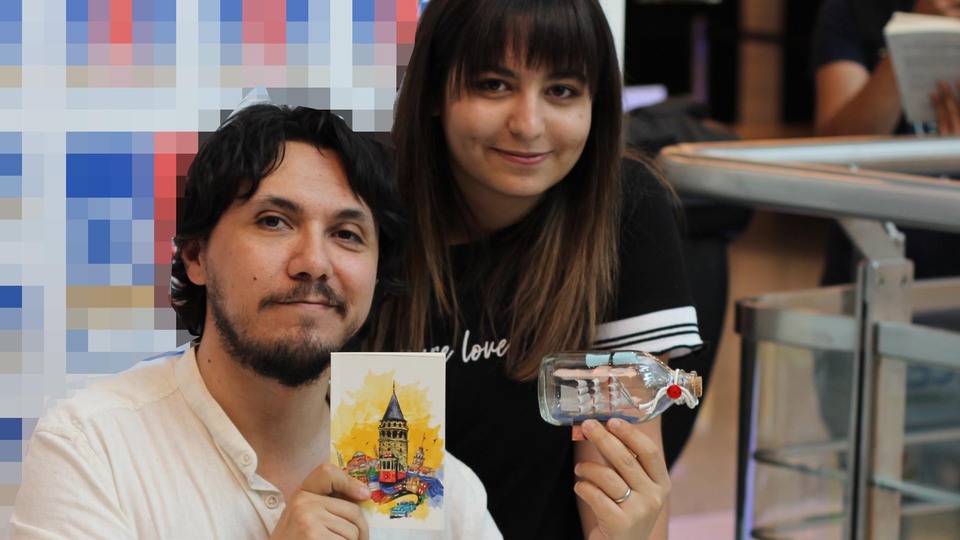 Genç senarist Ankara'daydı