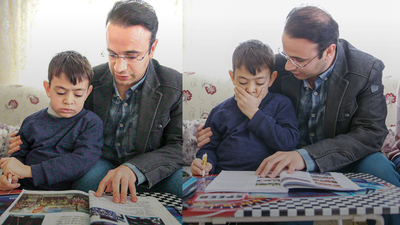 Diyalize giren öğrencisine eğitimi götürdü