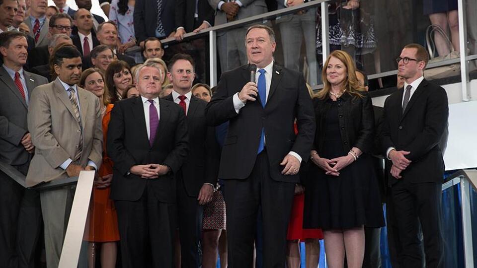 ABD Dışişleri Bakanı Pompeo'dan ABD'li diplomatlara mesaj!