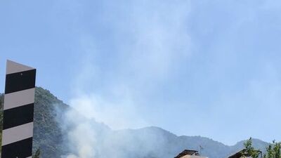 Marmaris'te orman yangını