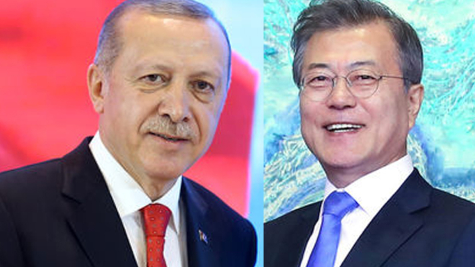 Cumhurbaşkanı Erdoğan, Güney Koreli mevkidaşı ile görüştü