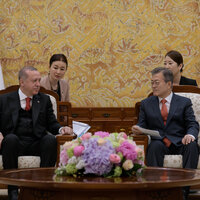 Erdoğan'dan Kore zirvesi yorumu: Üzerimize düşen görev neyse yaparız