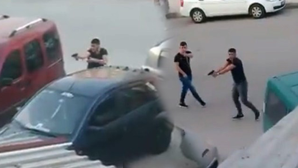 İzmir sokakları Teksas'a döndü! O anlar kamerada