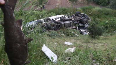 TEM Otoyolu'nda feci kaza!