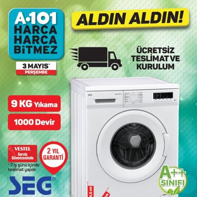 A101 3 Mayıs Perşembe Aktüel ürünler kataloğu!