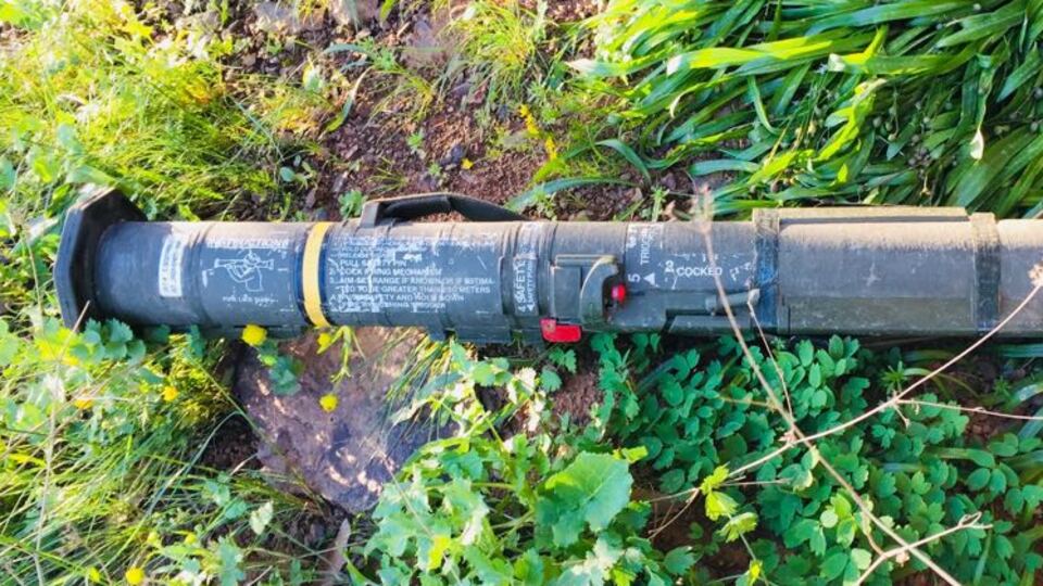 Teröristlere ait drone düşürüldü