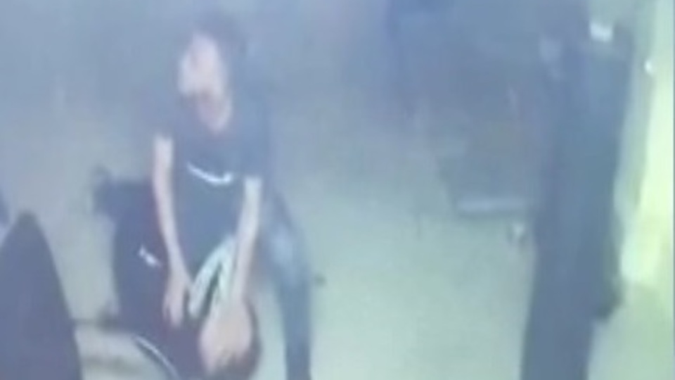 Cinayet sonrası temizlik! O anlar kamerada