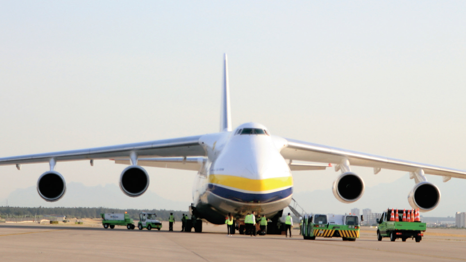 Dünyanın en büyük uçakları Türkiye'de