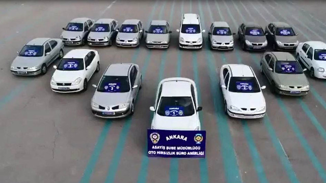 Ankara'da oto hırsızlık çetesi çökertildi