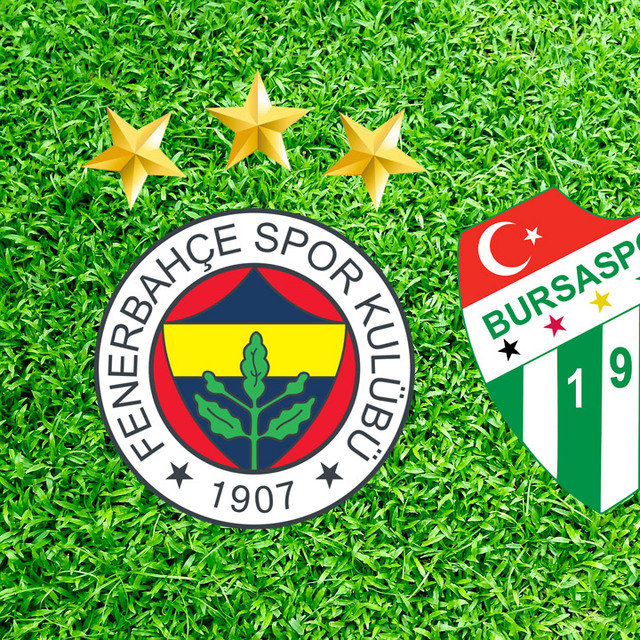 Fenerbahçe Bursaspor maçı ilk 11'ler