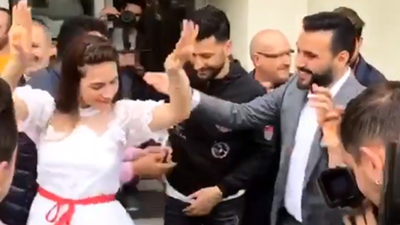 Alişan, Buse Varol'u baba evinden davul-zurnayla çıkardı