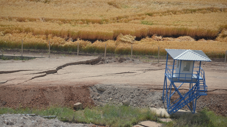 Adıyaman Havalimanı'nda dolgu çalışmaları heyelana yol açtı