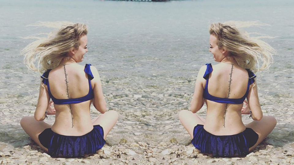 Duygu Su Gülpınar'ın dövmesindeki mesaj!