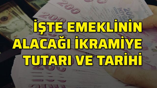 İşte emekliye bayram ikramiyesinin detayları