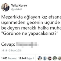 Çorum'daki gizemli kız sosyal medyada olay oldu!