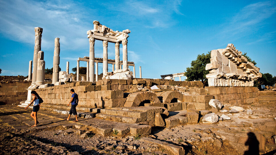 Teraslar üzerine kurulu bir kent: Bergama!