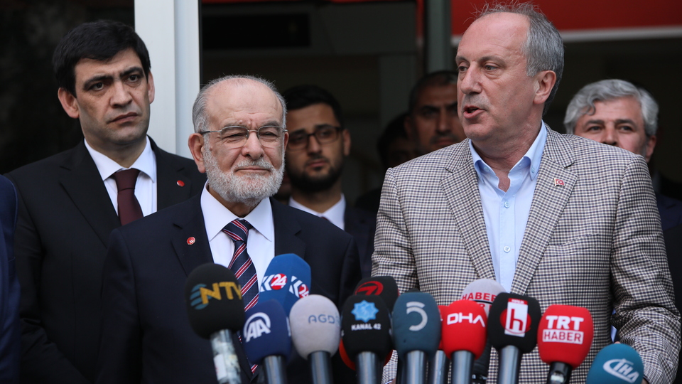Muharrem İnce'den Karamollaoğlu'na ziyaret