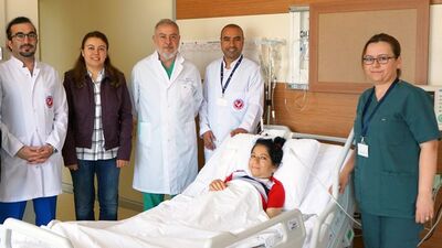 İkinci kez böbrek nakliyle sağlığına kavuştu!