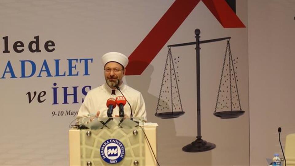 Diyanet İşleri Başkanı Erbaş: Kur'an bizi her daim adalete davet etmektedir