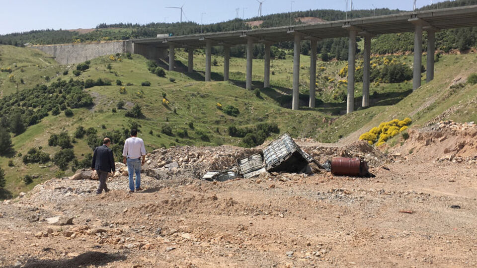 Dün kimyasal atık alarmı verilmişti! Tespit edildiler