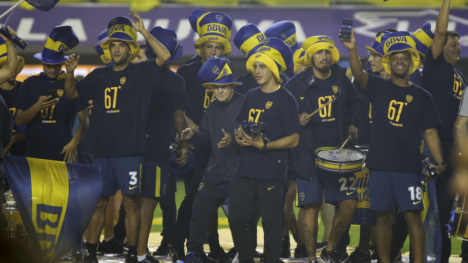 Arjantin'de şampiyon Boca Juniors!