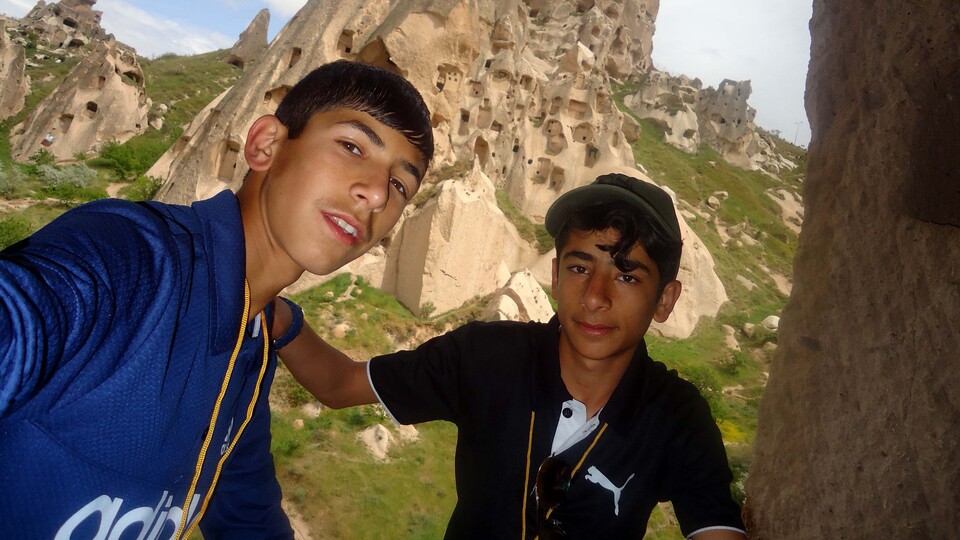 "Okula gidiyoruz" diye evden çıkıp Kapadokya'ya gitmişler!