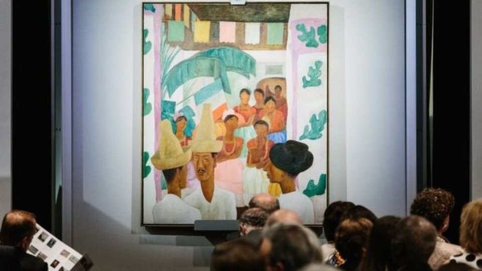 Diego Rivera'nın tablosu Frida Kahlo'nun rekorunu kırdı