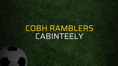 Cobh Ramblers - Cabinteely sahaya çıkıyor