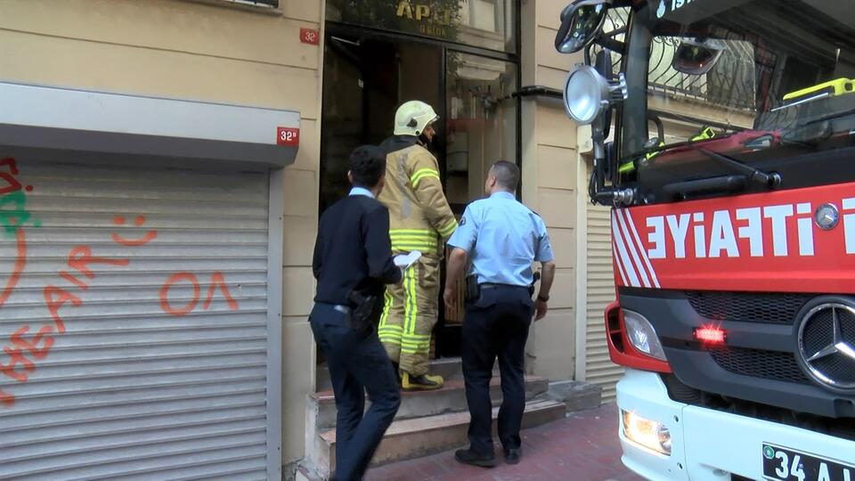 Beyoğlu'nda banyoda feci ölüm