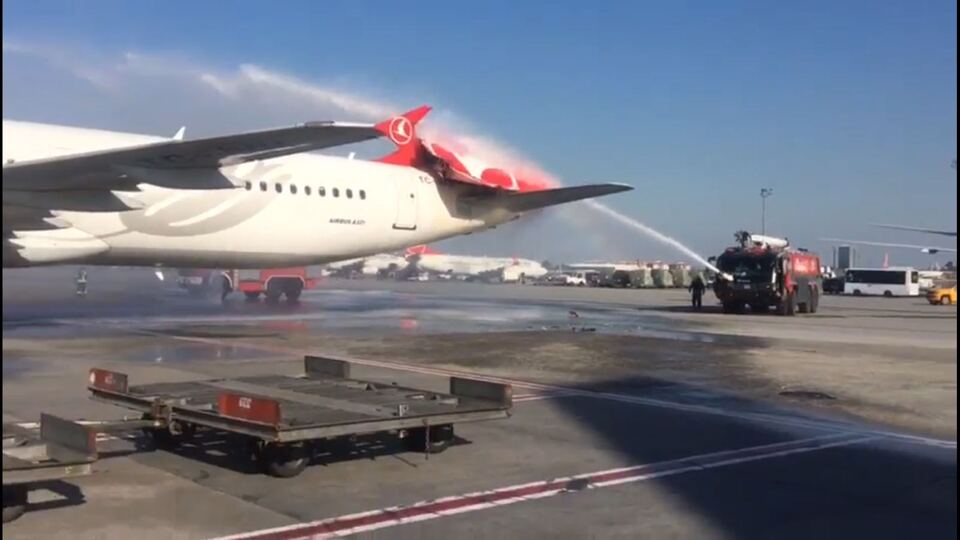 Atatürk Havalimanı'nda büyük tehlike atlatıldı