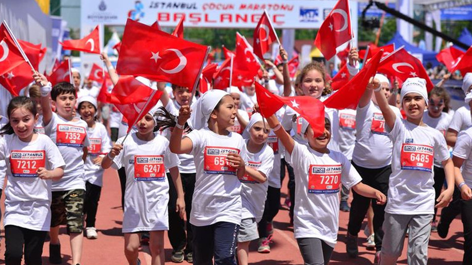 4'üncü Çocuk Maratonu Maltepe'de yapıldı