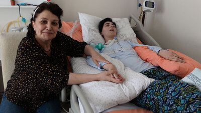 'Kızım için hayatta kalmalıyım'