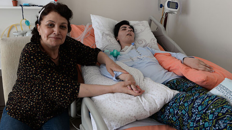 'Kızım için hayatta kalmalıyım'