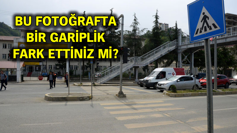 Bu fotoğrafta bir gariplik fark ettiniz mi?
